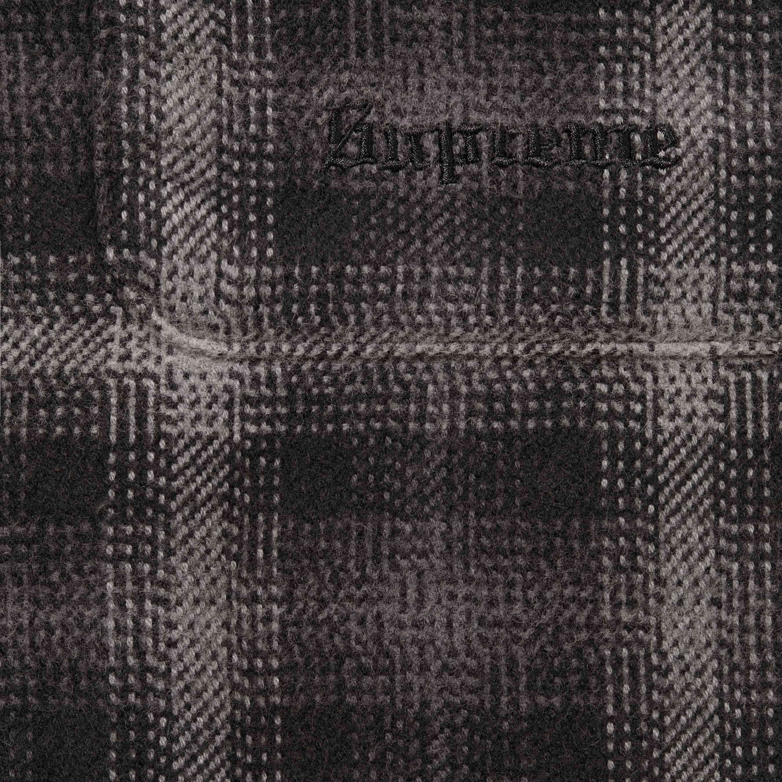 Houndstooth Plaid Flannel Shirt view 5